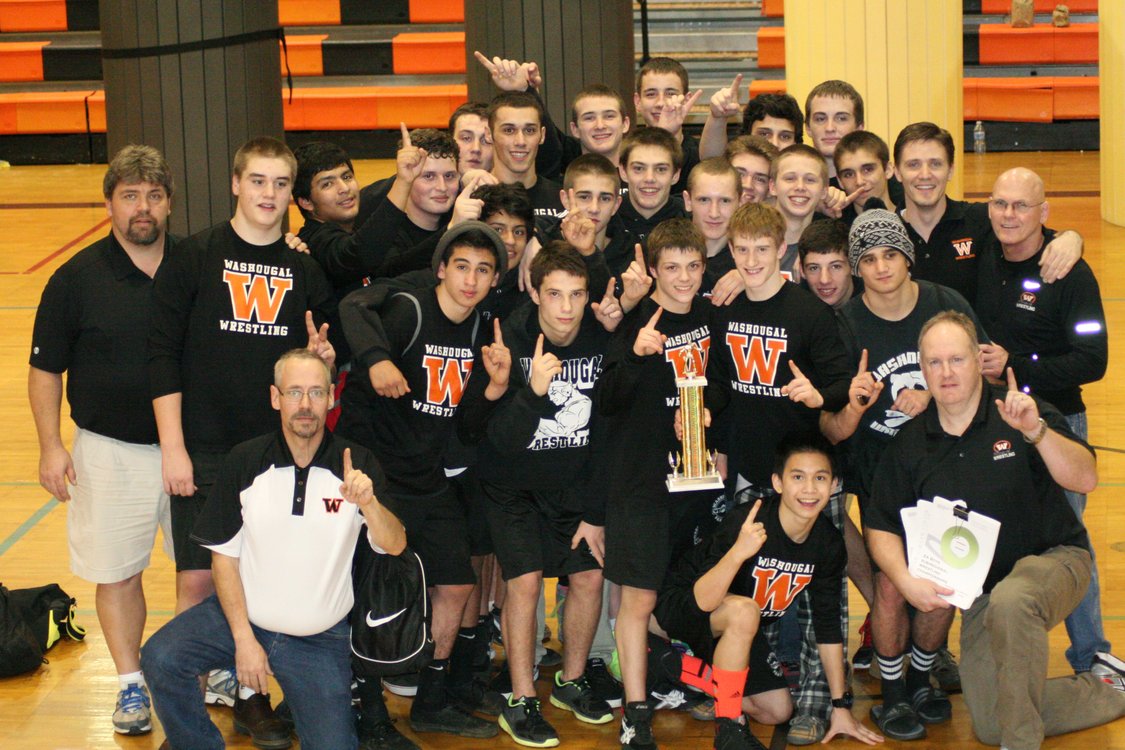 The Panther boys wrestling team became 2A sub-regional champions Saturday, at Washougal High School.