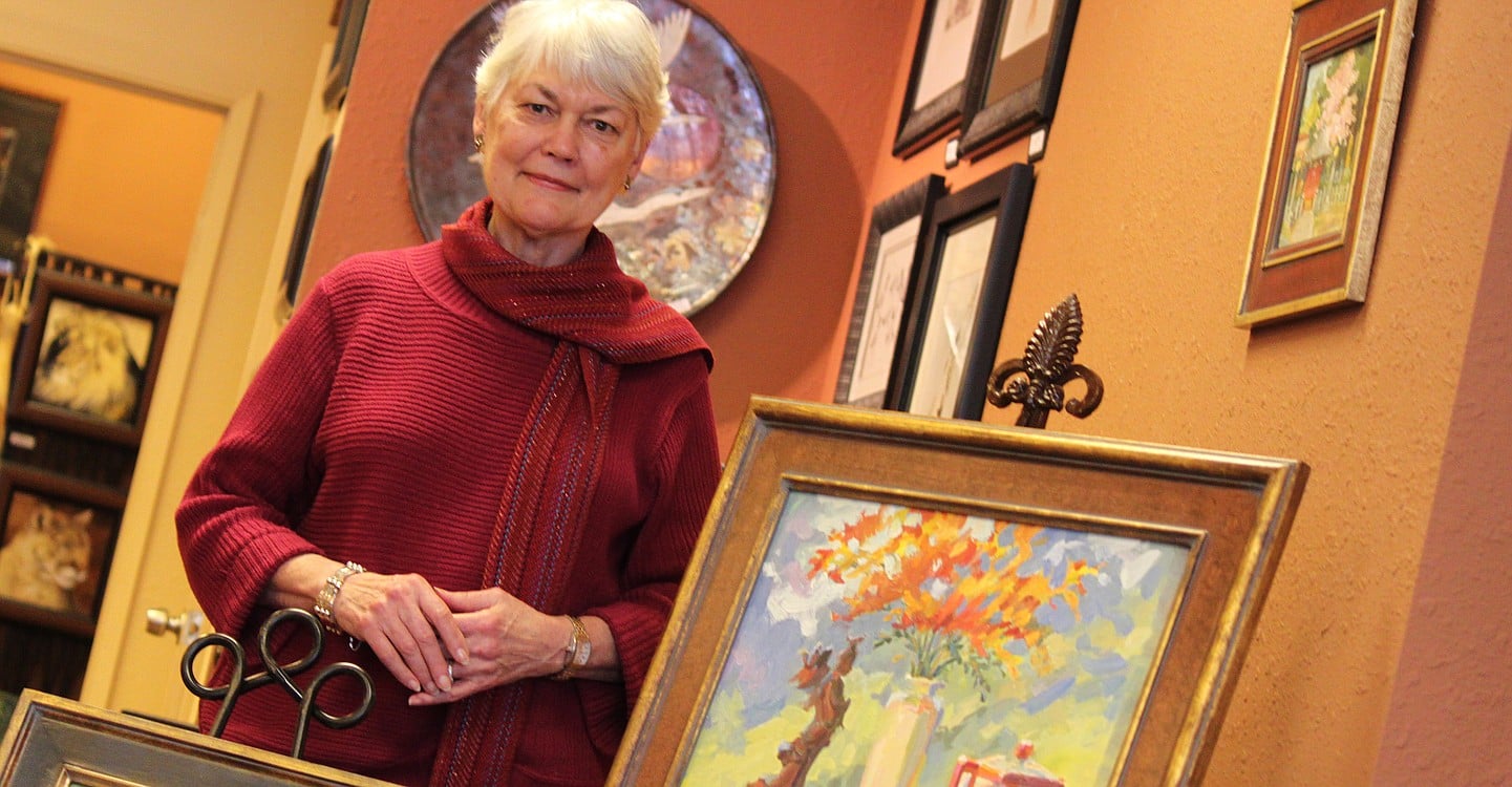 A show featuring the artwork of Marilyn Farrell Webberley will open at the Ballard & Call gallery in downtown Camas on Friday. Webberley will be on hand to talk about her work from 5 to 8 p.m.