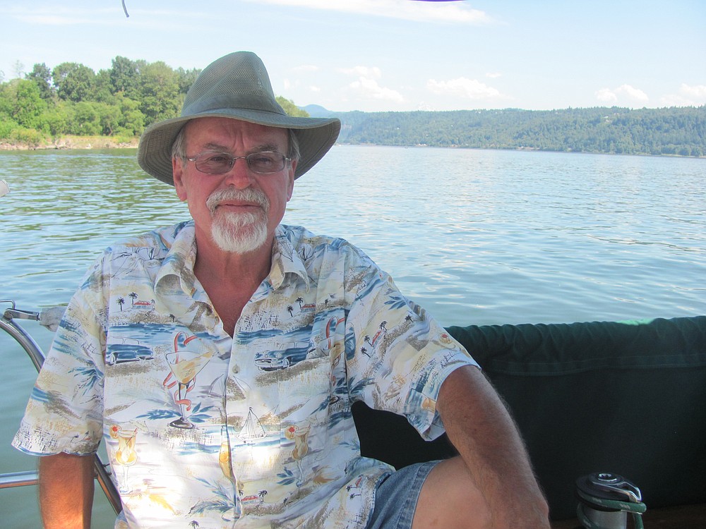 Longtime sailor John Wagoner hopes to inspire local youth to enjoy boating. "This really is a paradise," he said, regarding the Columbia River. Wagoner credits the Sea Scouts organization and its leaders for inspiring him and teaching boating skills and teamwork.