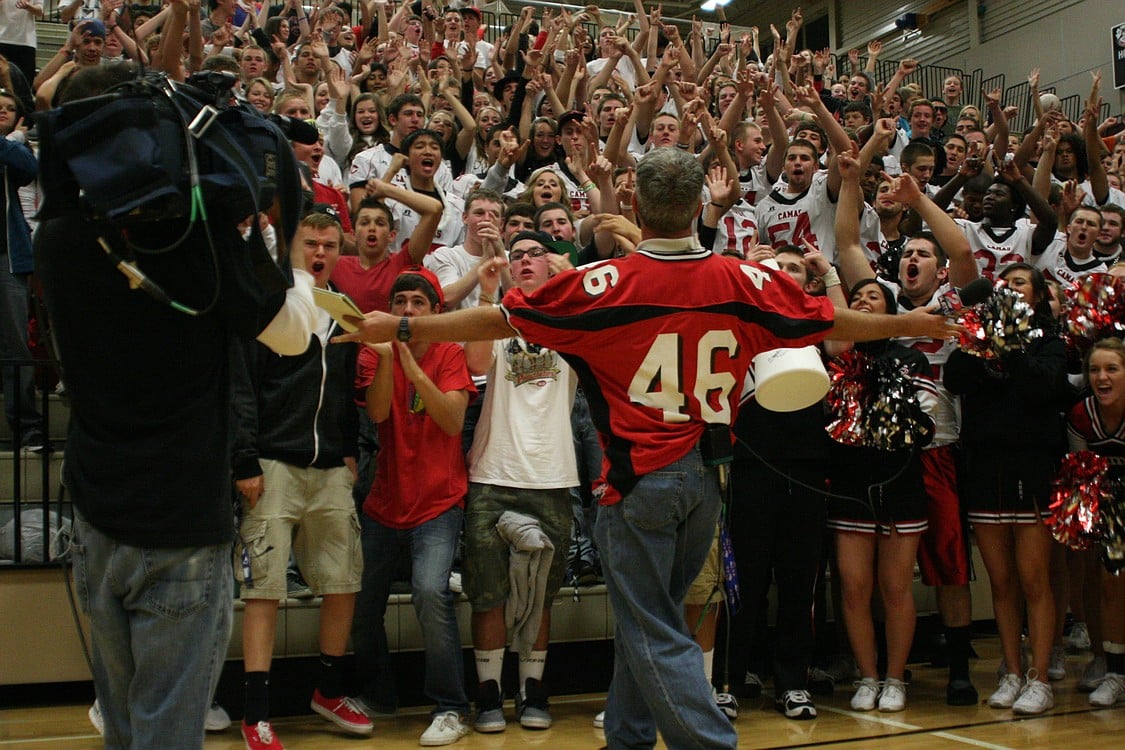 Camas High School goes live for Friday Night Blitz at 11:30 p.m., on KATU Channel 2.