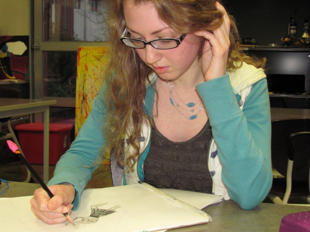 Camas High School senior Athena Cole is a talented artist who enjoys drawing, painting, costume design and graphic design, among other hobbies. She is hoping to have a career in video game programming but enjoys the relaxation art classes bring.