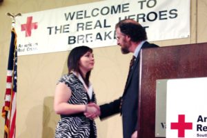 Tiffani Pekkala of Camas  was honored on March 15, 2011, by the Red Cross as a Real Hero for organizing several blood drives and recruiting student donors. Pekkala, 16, has a rare condition which requires frequent injections of immunoglobulin, a blood product.