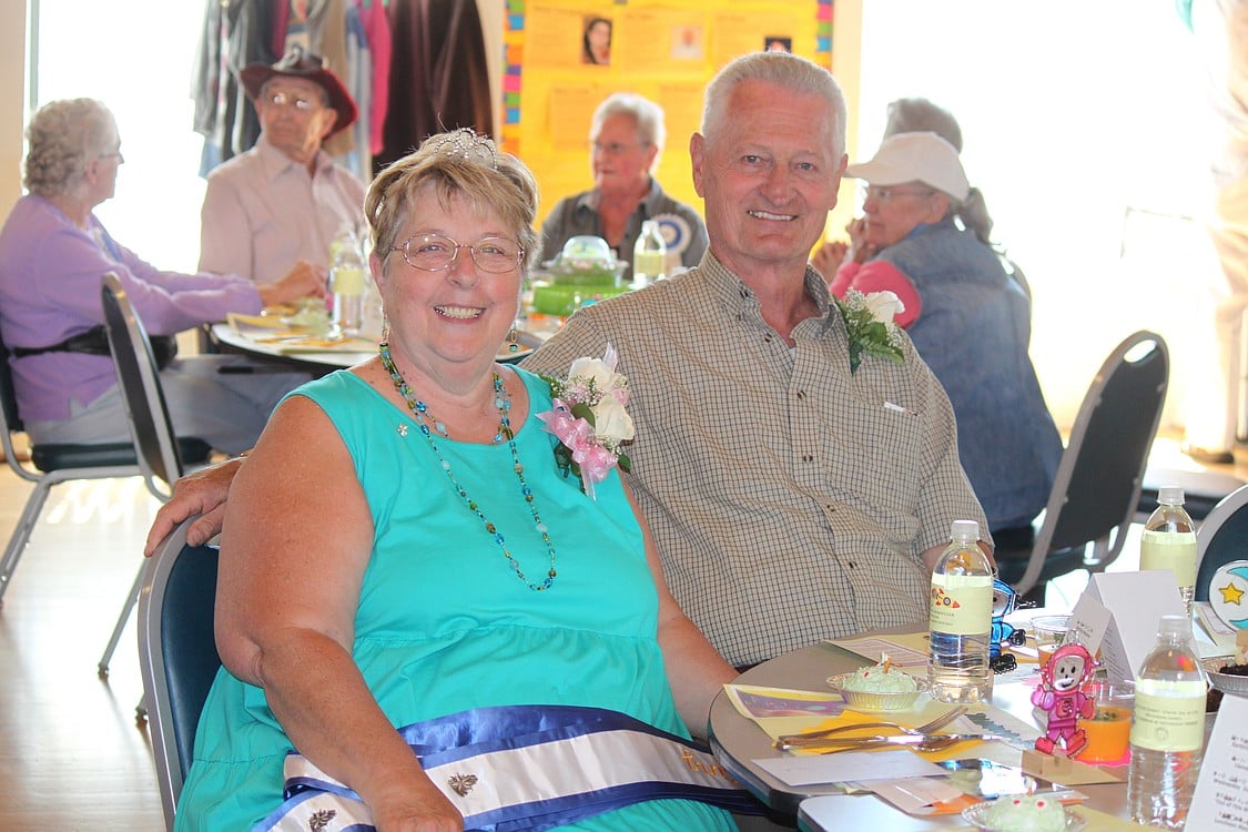 Pam and Jim Clark, of Washougal, were the guests of honor at Saturday's Camas Days Senior Royalty Luncheon at Zion Lutheran Church. The couple was recognized for their volunteer efforts in the local community. The event is organized by the C-W chapter of the General Federation of Women's Clubs.