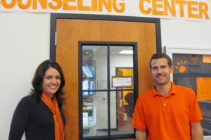 Christina Mackey and Owen Sanford are both new to the counseling department at Washougal High School. Mackey works with seniors and sophomores, and Sanford works with freshmen and juniors.