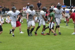 The Camas High School football team defeated Juanita High School of Kirkland, Wash., to win the Oregon State University Team Camp championship for the second year in a row. The Papermakers also beat a team of campers from Oregon State, Foss of Tacoma and Ferndale of California.