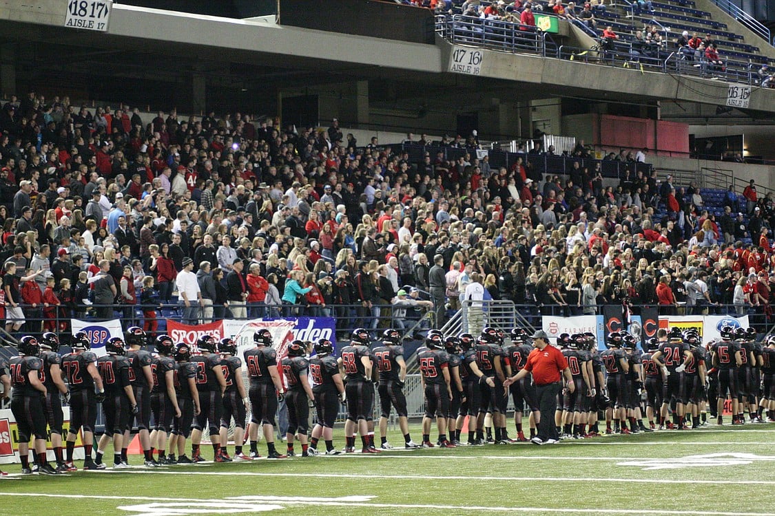 The Camas side at the Tacoma Dome.