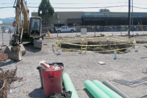 A vacant lot, located at 1887 Main St., in downtown Washougal, will become the site of a two-story office and retail "incubator" building in February 2012.