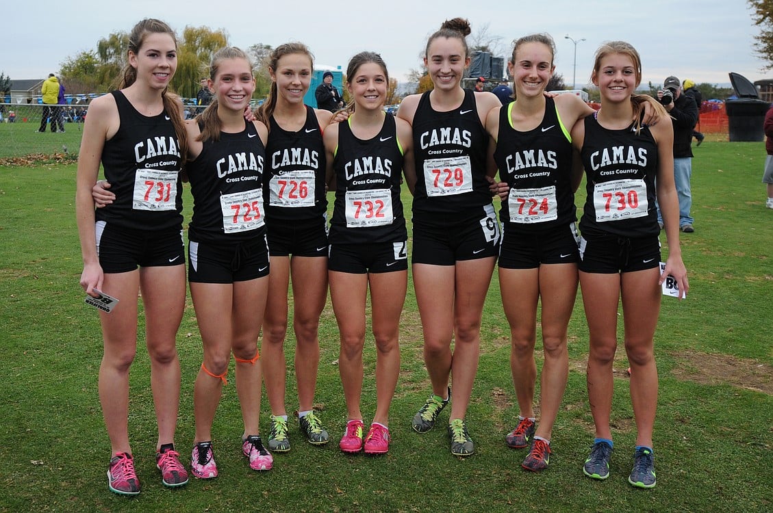 The Camas girls cross country team embraces state experience.
