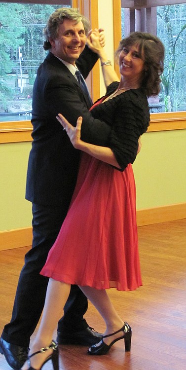 The Platts offer ballroom dancing classes for all ages and ability levels. They teach classes at the Lacamas Lake Lodge on Wednesday evenings.