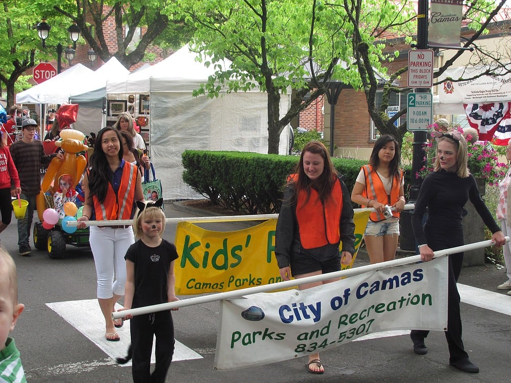 The popular Kids' Parade kicked off the annual Camas Days festival the last weekend in July. Thousands of people flocked to the area for the two-day event, which featured games, vendor booths, music and the popular Wine and Microbrew Street.