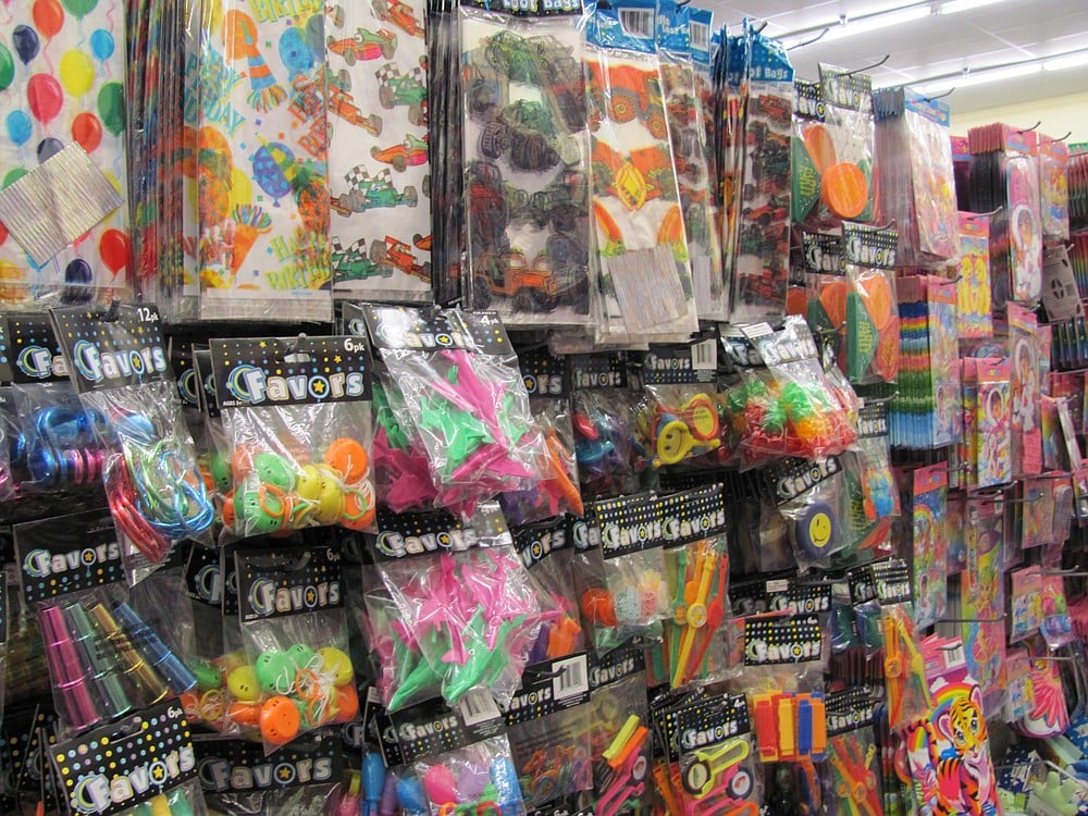 Dollar Tree in Camas offers an array of birthday party decorations and favors for a bargain, a helpful addition for parents on a budget.