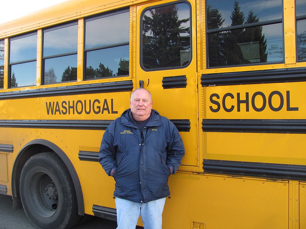 Mike Broderick recently retired after nearly 28 years of driving a bus for the Washougal School District. He said he'll miss the daily joking and conversation with his co-workers, as well as the children he drove to and from school.
