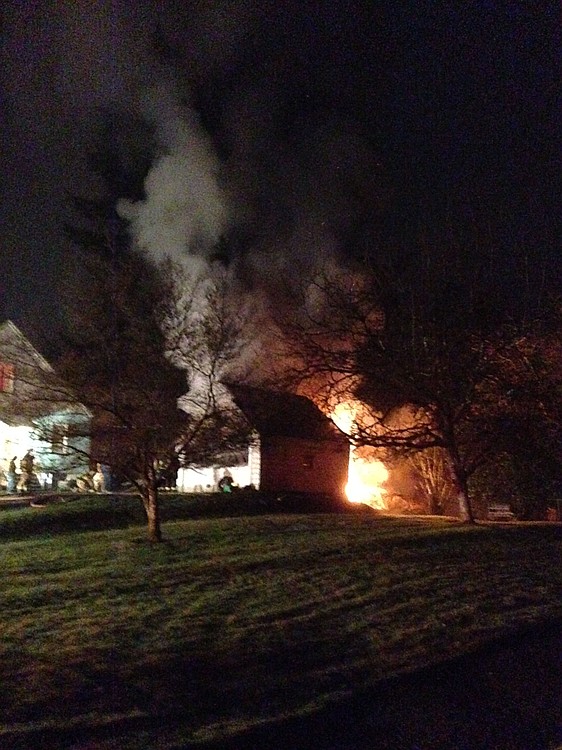 Fire destroys garage in Camas CamasWashougal PostRecord