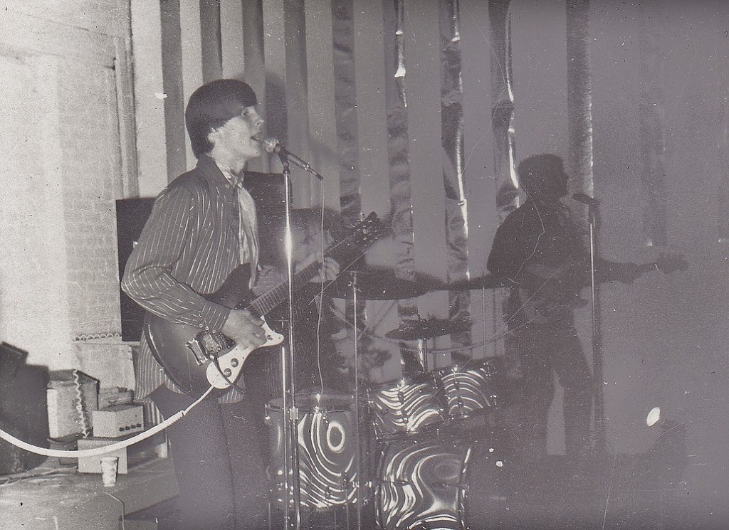 Photo courtesy of Dave Raynor
Raynor's high school band, Braniff, often played at local functions, which is how he met his high school sweetheart Patti (Hancock) Jeannotte.  From left, Raynor, Mike Sellner and Dale Trullinger perform.