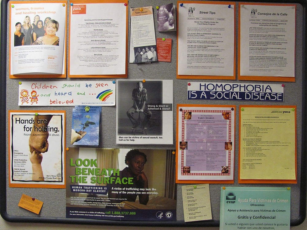YWCA Clark County provides services to victims of sexual assault, domestic violence, a child care program, independent living skills program for foster youth, advocates for abused or neglected children, and offers job training and support for incarcerated women making a transition back to society.