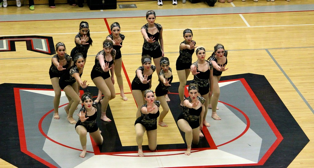 The Papermakers are also going to perform their jazz routine at state. Head coach Ranae Scott describes it as darker and more complex. "The girls are moving with different parts of the music and layering it together," she said. "It's very effective."