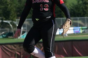 Harli Hubbard was untouchable against Washougal March 18, at Camas. The Papermakers beat the Panthers 18-0 in five innings.