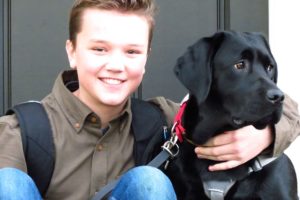 Luna and Andrew Ziegler have been through a lot together in the past four months. The trained diabetes alert service black labrador retriever has become a lovable hero for this 16-year-old Camas High School sophomore.