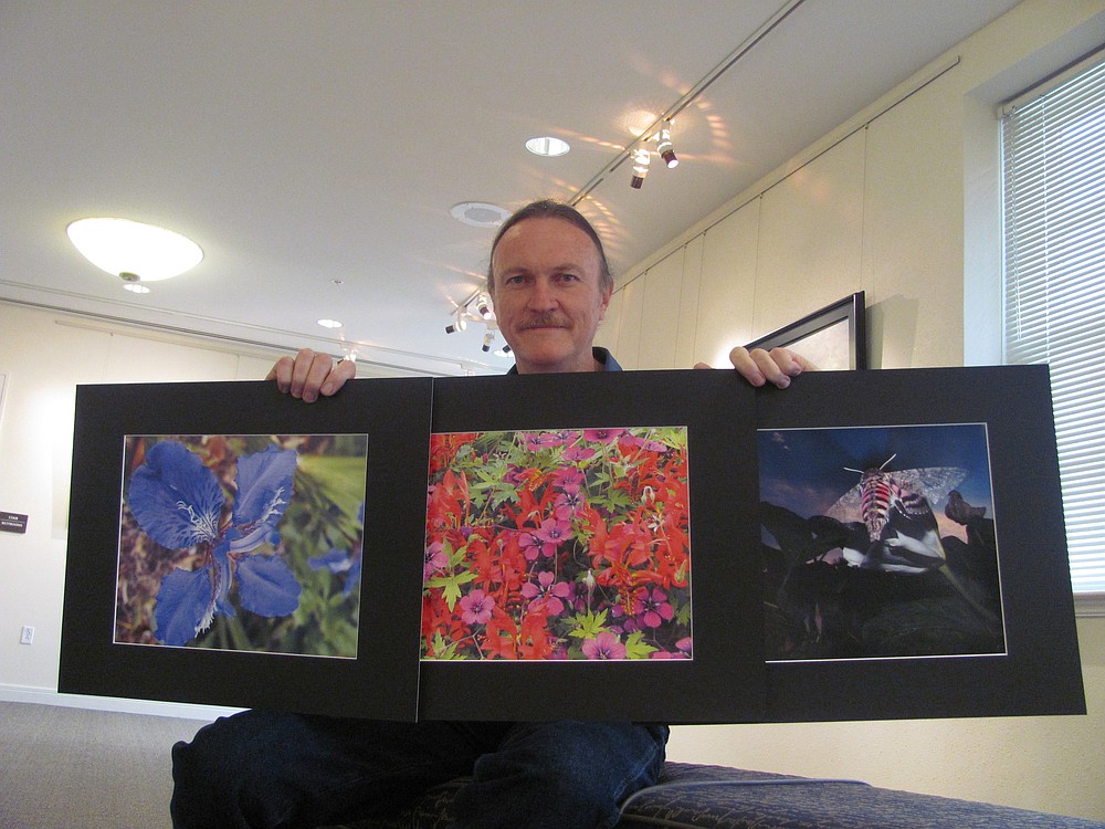 Alan Bosse is the featured artist for April at the Second Story Gallery at the Camas Public Library.  He and his wife, Sharon, moved to the area nine months ago.
