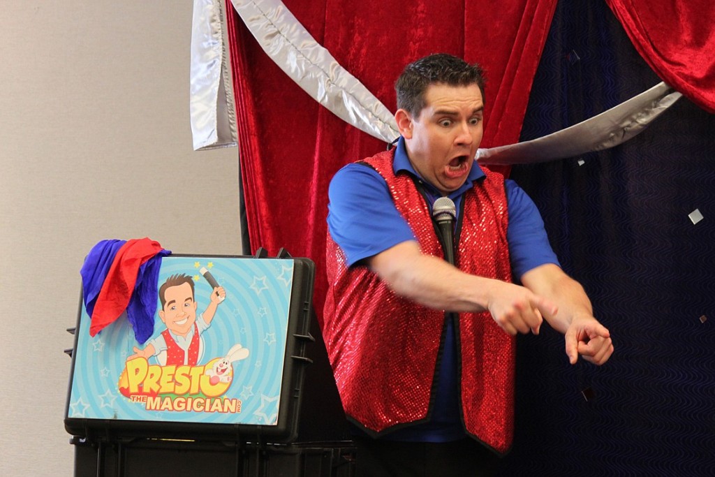 Kevin Presto, also known as Presto the Magician, was the kickoff event for the Camas Public Library's 2014 summer reading program. Registration for this year's program begins June 1.