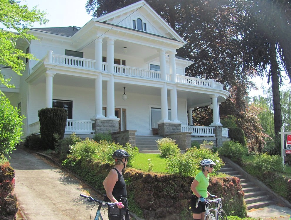 The Farrell House at 416 N.E. Ione St. is one of John Roffler's most famous structures. It is still a talking point in Camas nearly 100 years later.