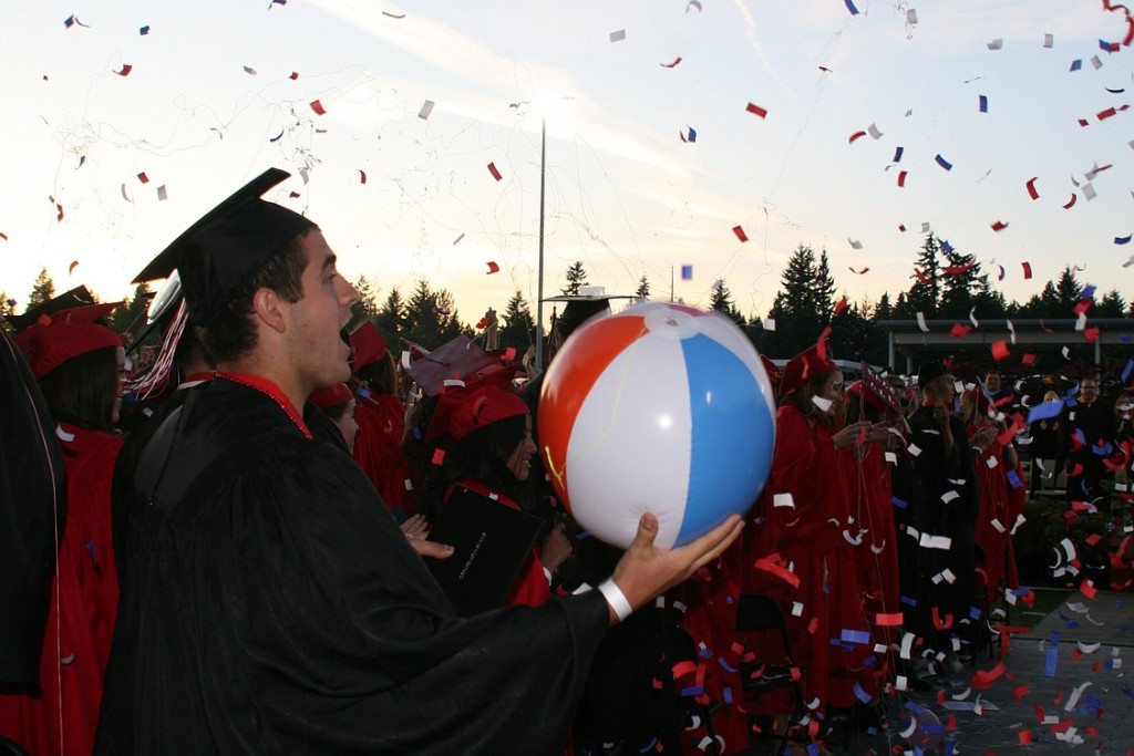 Danielle/Frost/Post-Record
The CHS class of 2013 celebrates Friday night at Doc Harris Stadium.