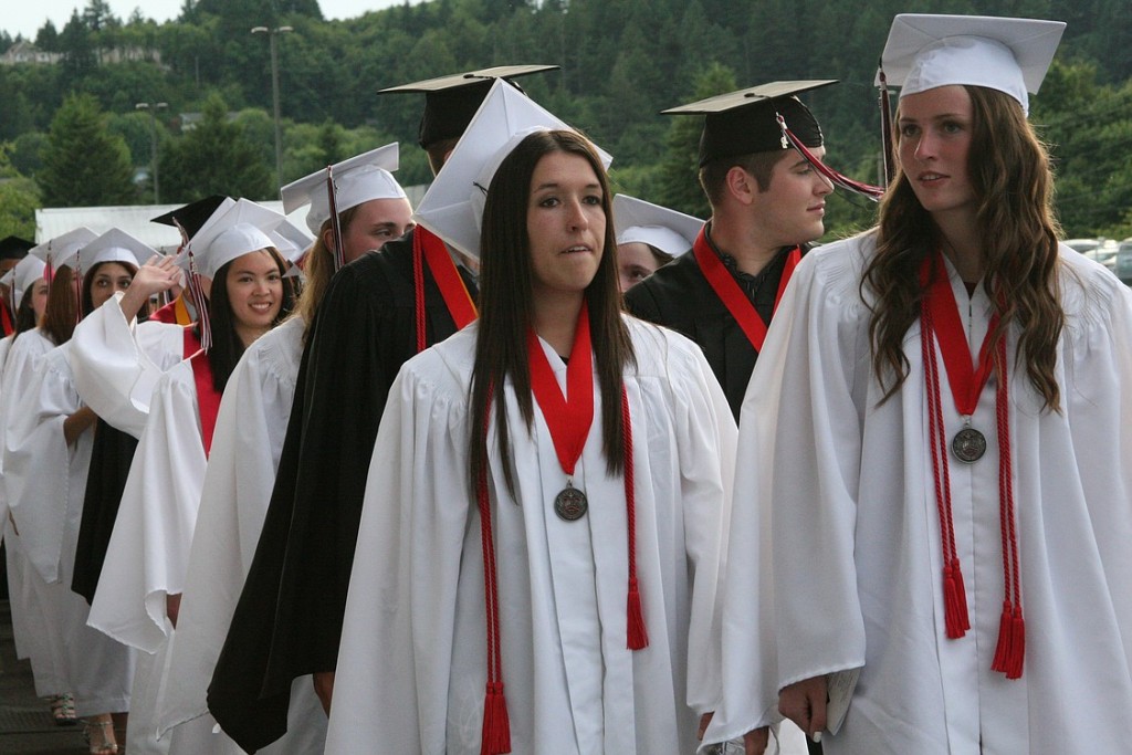 The CHS class of 2012 had 360 graduates, the largest in school history.