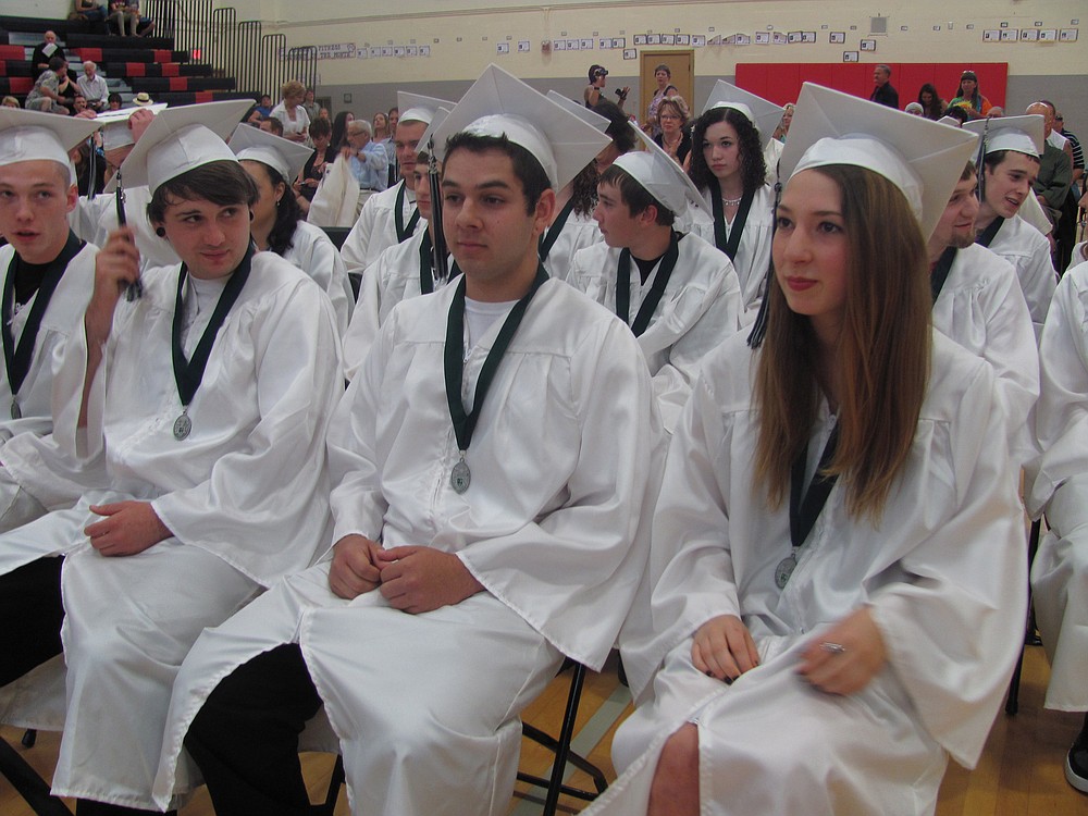 Hayes Freedom Renegades receive diplomas Saturday CamasWashougal