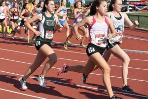 Alissa Pudlitzke represented the Evergreen Storm Track Club for the last time at the USATF Junior Nationals June 26, at Hayward Field in Eugene.