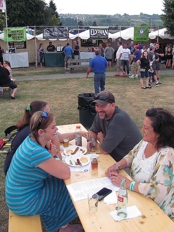 The festival was planned by CDM Executive Director Eric Erickson and Sean Guard, owner of Metropolitan Productions, of Washougal (not pictured). Guard said $2,000 from the Washougal hotel/motel tax fund were used to advertise the event.