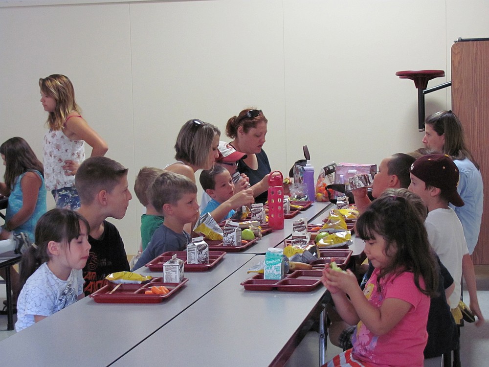 A variety of students access Hathaway's free summer lunch program, from those in local Community Education programs  to those participating in credit recovery. The lunches run from 11:45 a.m. to 12:45 p.m. Monday through Friday, until Aug. 16.