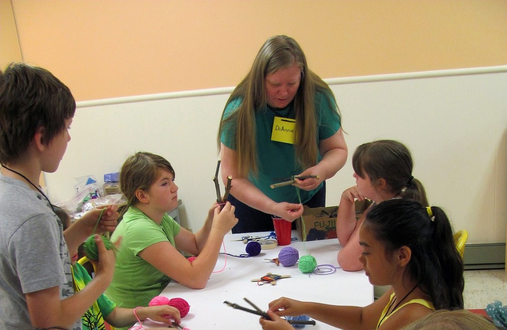 Vacation Bible School at Camas United Methodist Church focused on getting to know neighbors near and far. Themed service projects, which each represented a different country, were done on a daily basis.
