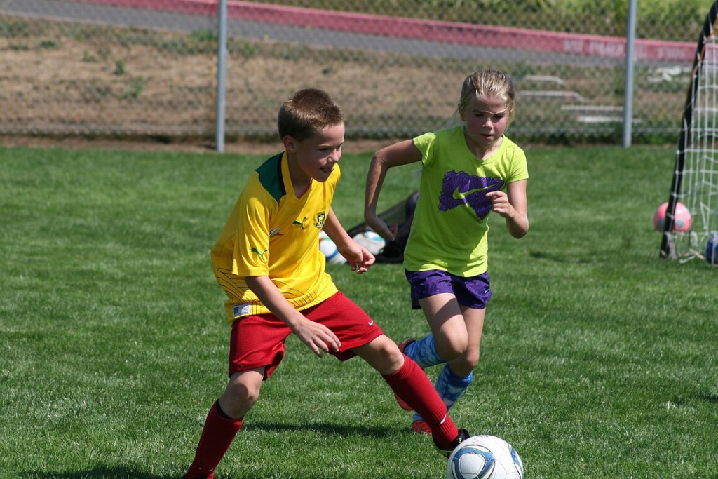 Around 65 kids attended the Macaya Soccer Camp July 15 to 19, in the grass fields behind Doc Harris Stadium. Another 75 children came to a camp last week.