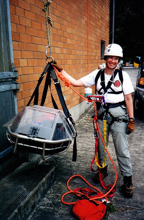 Jan Foltz, 66, has been a member of Silver Star Search & Rescue for more than 14 years. "Volunteering is very rewarding for yourself," she said. "Even with no 'atta boys,' you get self-gratification when you help other people. It is very satisfying for your ego." Foltz said the biggest challenge is to not neglect family and friends. "I did that for a while, and now I am giving back to my parents in their old age," she said.