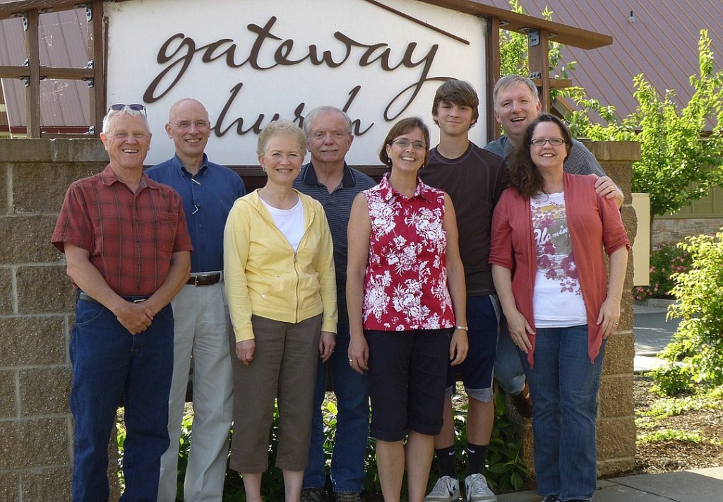 The 2012 Nicaragua Mission Team includes (left to right): Larry Basham, Mike Lamb, Jackie Miller, Harvey Miller, Susan Warren, Josh Warren, Doug Haase and Paige Hasse.