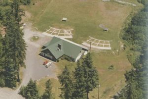 Pictured is an aerial view of the Camas-Washougal Wildlife League clubhouse and shooting range, located at 811 S.E. Leadbetter Road.  Previously located in unincorporated Clark County, the club is in danger of closing because it was recently annexed into Camas city limits and would fall under code that makes discharging a firearm illegal.