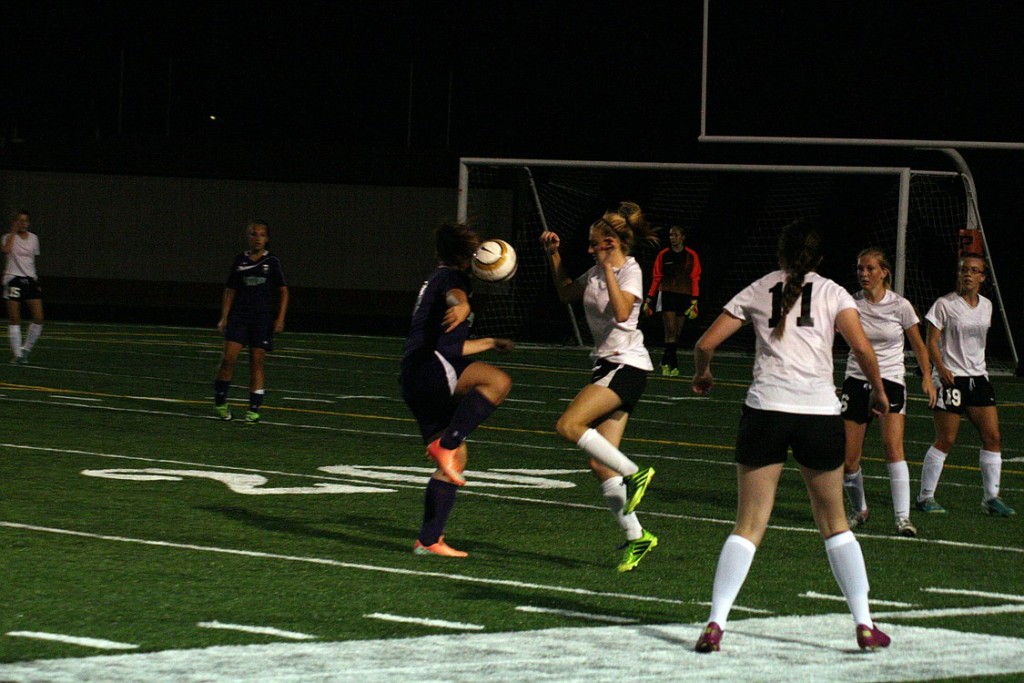 The Washougal girls soccer team defeated Heritage 3-2 Sept. 10, at Fishback Stadium. It was the first game for the Panthers on their new turf field.