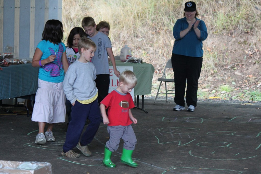 Youngsters participate in a cake walk during a past Apple Festival, held annually as a fundraiser for Riverside Christian School in Washougal. This year, the event will be held Sunday, Oct. 12, from 10 a.m. to 4 p.m.