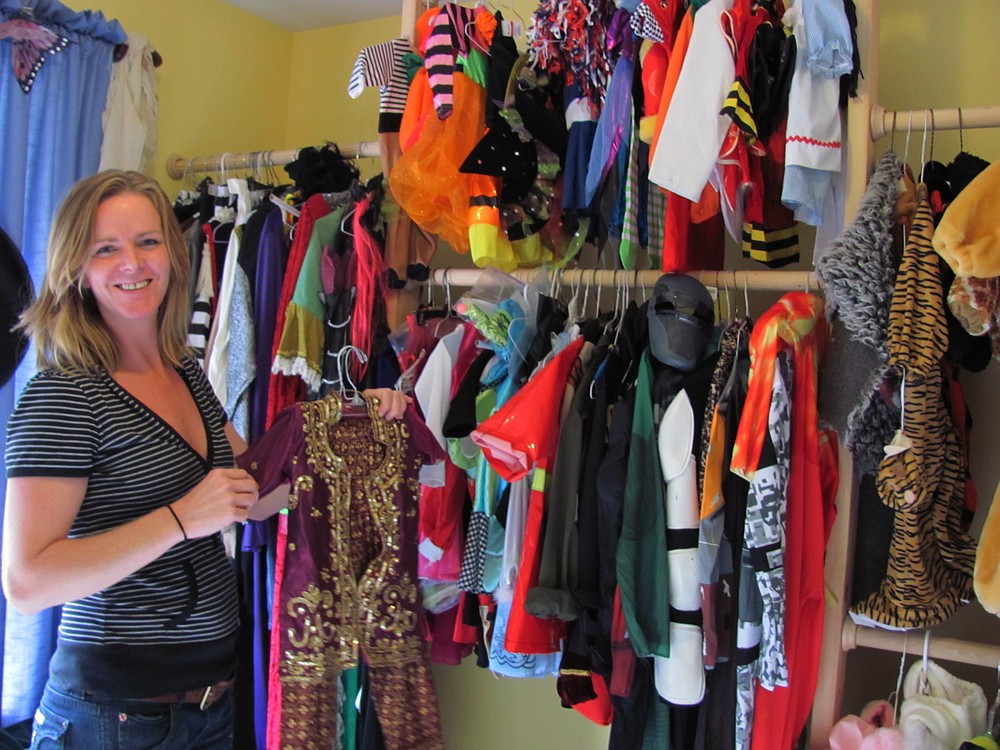 Raina Kennedy has always loved Halloween. The Camas mom of three is helping others have that enjoyment, free of charge, with a lending room of costumes for Halloween and other occasions in her home. "It is so much fun to dress up and create," she said.