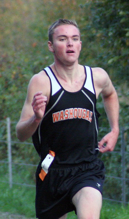 Dylan Croeni captured first place at sub-districts for the Washougal High School boys cross country team Thursday, at Hockinson Meadows.