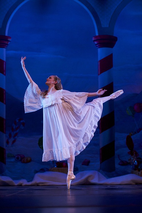 Kamiah Koch, a part-time Washougal resident, portrayed Clara during Columbia Dance Company's 2013 production of "The Nutcracker."