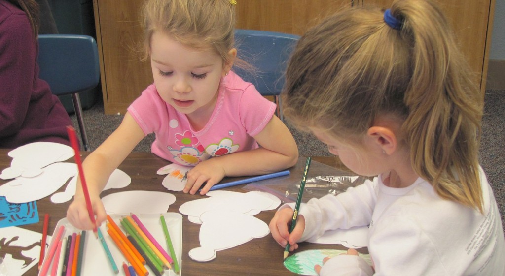 Children enjoyed a variety of crafts at the Camas Community Center's Cocoa 'n' Cookies winter break camp.