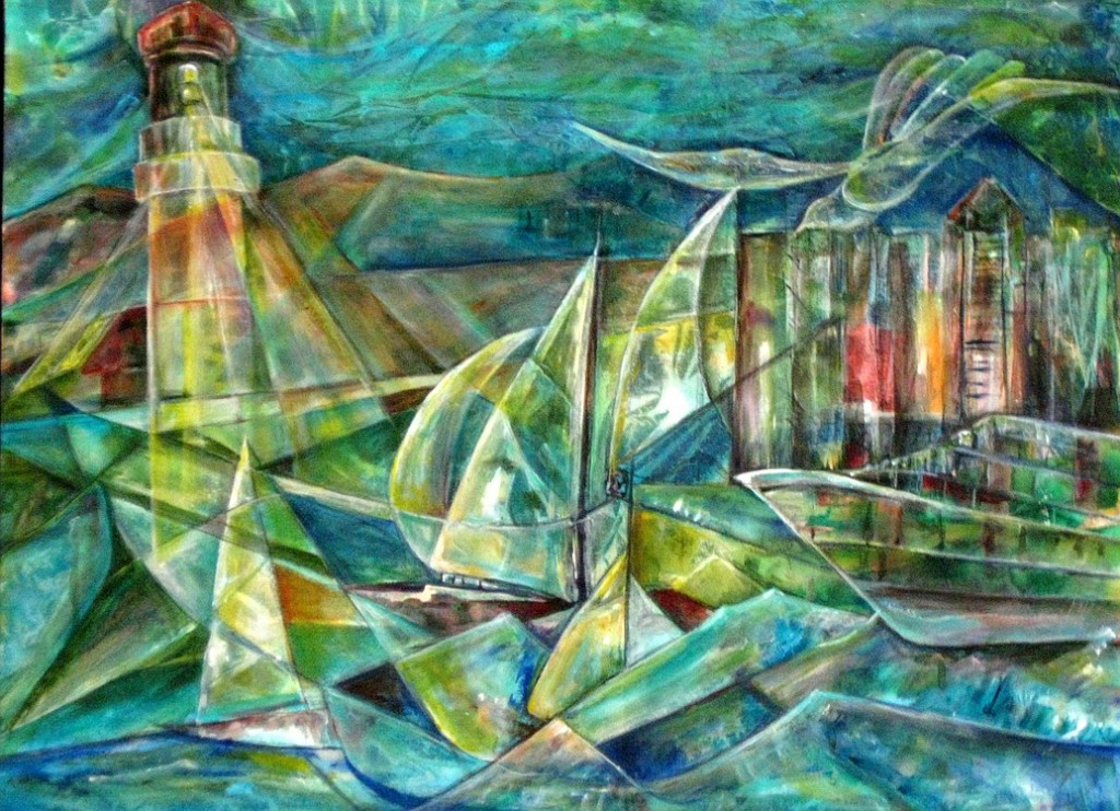 Katey Sandy's "Safe Harbor," will be a featured image in the art show.