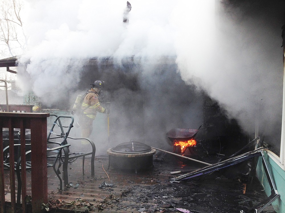 Fire damages Camas home CamasWashougal PostRecord
