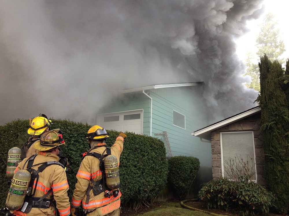 Fire damages Camas home CamasWashougal PostRecord
