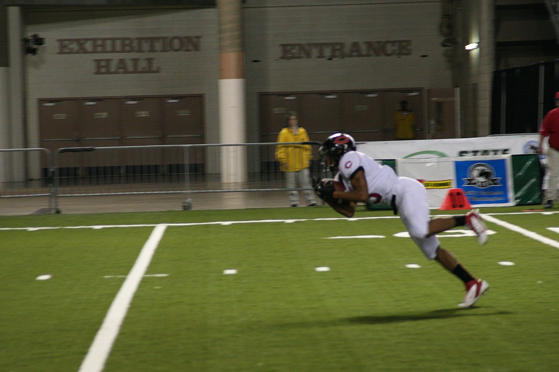 Camas football at the Tacoma Dome.