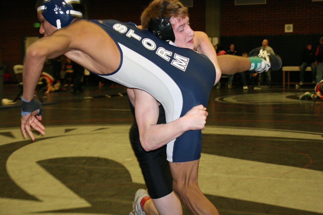 Wyatt Eakins earned fourth place for Washougal at 106 pounds.