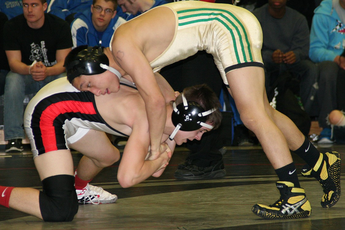 Marcus Hartman refused to back down against a state champion in the 113-pound county finals, but he had to settle for second place.