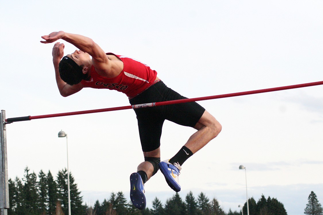 Grayson Anderson grabbed second place in the state high jump for Camas with a mark of 6 feet, 6 inches.