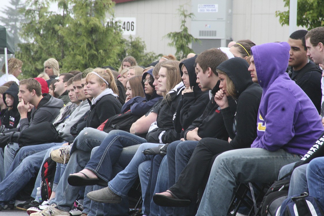 Camas High School drunk driving impacts demo, June 4, 2010